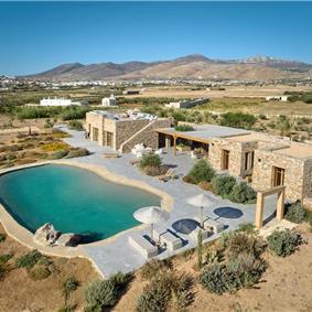 6 bedroom villa with pool, East Paros, sleeps 12